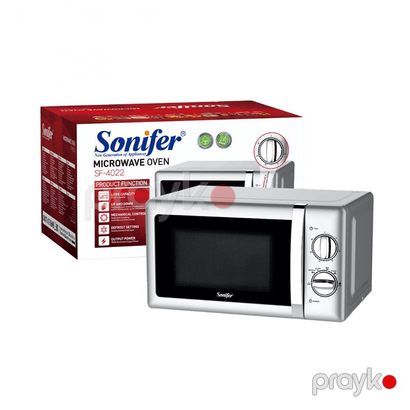 Sonifer SF-4022 Elektrikli Mikrodalğalı Soba Yüksək Keyfiyyətli Soba 700W Gücündə Tutum 20 L — Mikrodalğalı sobalar, Bakı (7)