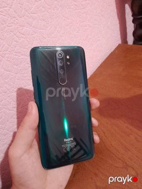 Redmi Note 8 Pro, 128 GB, rəng - Yaşıl, Barmaq izi — Gəncə