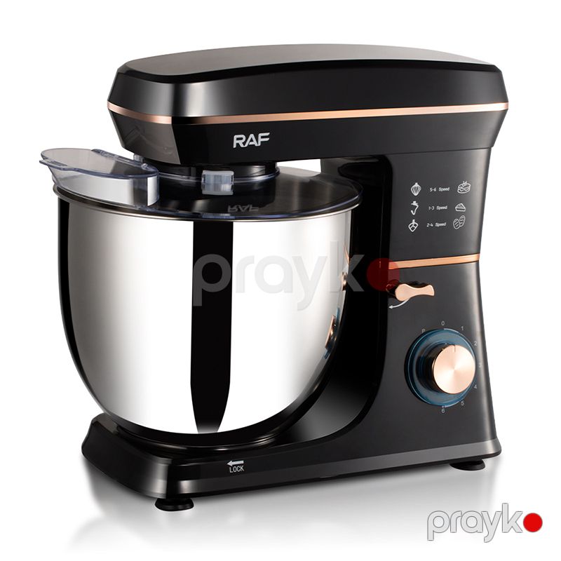 RAF Standlı Mikser Qara 1800 W 12 Litr R.6673 Mikser Xəmir Yoğuran Mikser 1800v Stend Qarışdırıcı Mikser — Blenderlər, xırdalayanlar və mikserlər, Bakı (2)