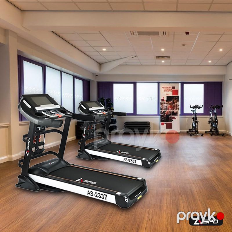 YouTube Özəllikli Aftomatik Dağ Rejimli Qaçış Aparatı Aspo AS-2337 15 inch LED TFT Ekran 150kq — Fitness və simulyatorlar, Bakı (4)