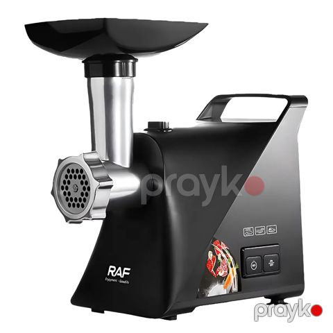 Ətçəkən RAF R3364 Ət Doğrayan 1000w Elektrikli Ət Maşını Güclü kolbasa əlaveli Ətmaşını 1,3 at Gücü — Bakı