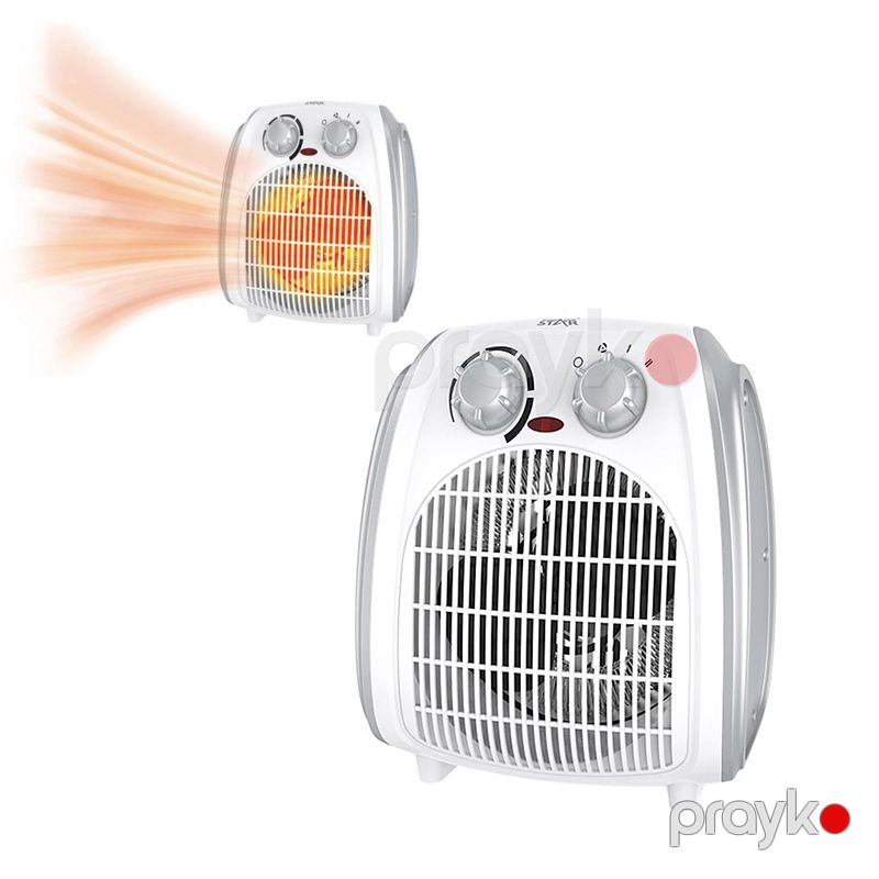 Winning Star ST-4084 2000W Ev Ofisi Üçün Portativ Mini Elektrikli Fan Qızdırıcı Ağ Rengli Kiçik Ölçülü Qızdırıcı Ventilyator — Isıtıcılar və isı ventilatorları, Bakı (2)