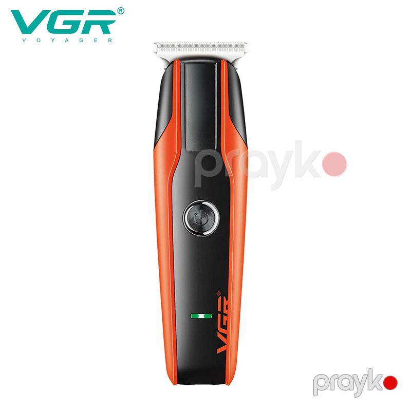 Professional VGR Saç Saqqal Çəsici Paslanmaz Polad Trimmer VGR Qırmızı Rəngli Saç Kəsici Maşın — Usturalar, trimmerler və epilyatorlar, Bakı (2)
