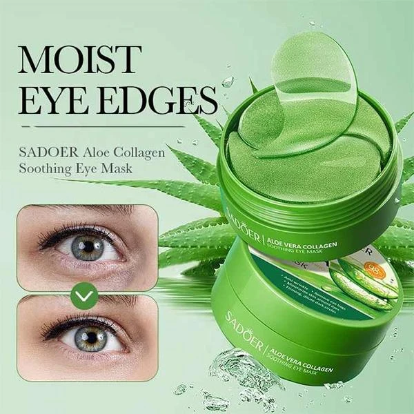 Göz ətrafı qırışlara və şişkinliklərə qarşı Sadoer Aloe Vera göz patçları — Mallar, Bakı (3)