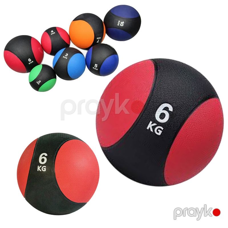 Tibbi Top Sintetik Kauçuk Ağır Fitness Top 6 kq Fitness Ağırlıq Topları Bel Qarın Reabilitasiyası Təlimi Medicine Ball — İdman, hobi, istirahət, Bakı (2)