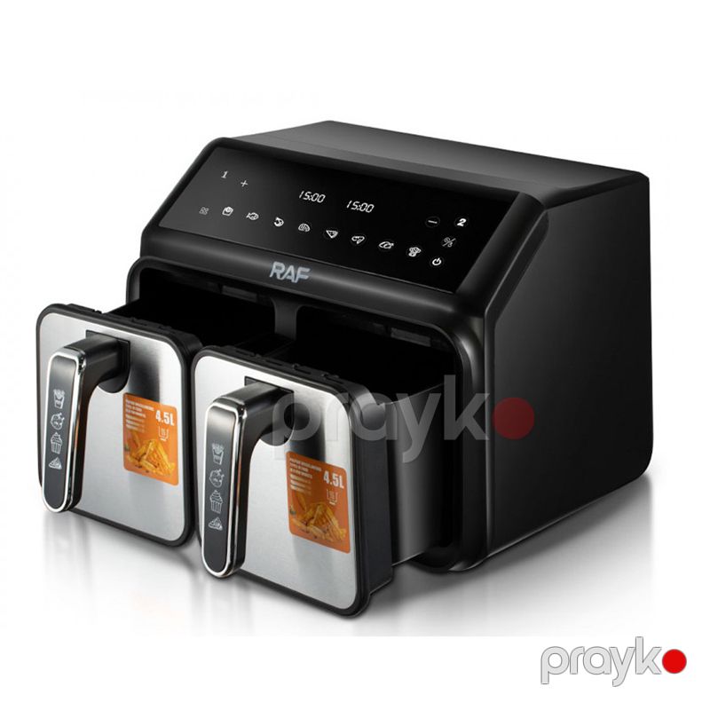 RAF R.5376 Çoxfunksiyalı Elektrikli Qızardıcı Hava Fritöz Airfryer 2200W — Digər mətbəx texnikası, Bakı (2)