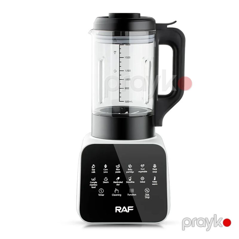 8 Bıçağa Sahib Professsional RAF Reqemsal Mətbəx Blenderi 1.8L 1200W Gücündə Çoxfunksiyalı Peşəkar Black Blender — Blenderlər, xırdalayanlar və mikserlər, Bakı (3)