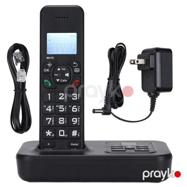 Panaphone Rəqəmsal Simsiz Telefon Ev Ofis Üçün Portativ Masaüstü LCD Displeyli Telefon — Telefonlar və qadjetlər, Bakı (4)