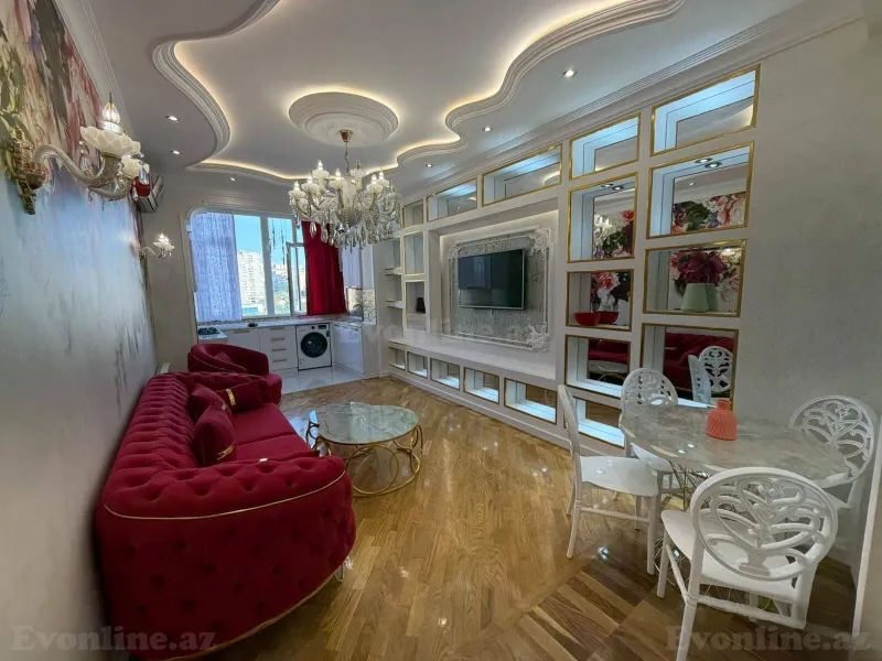 Satılır 2 otaqlı Mənzil Yeni tikili 58 m² Bakı, Xətai r., Həzi Aslanov m., Həzi Aslanov — Mənzil, Bakı (8)