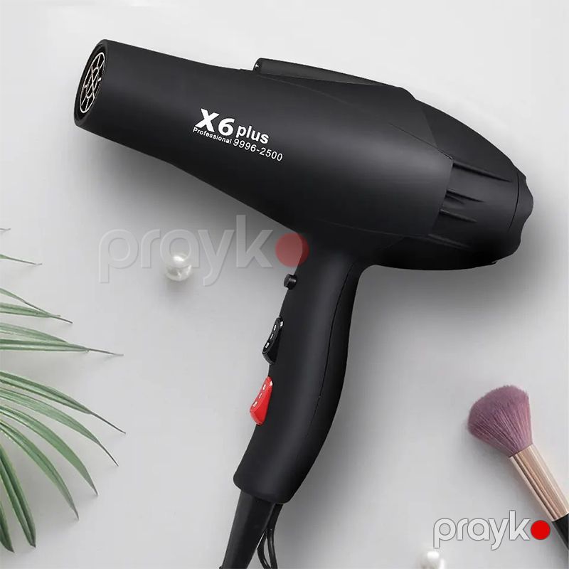 X6 Resuxi Professional 2500W Yüksək Temperaturlu Saç Qurutma Feni Salon Istifadəsi Üçün Uyğun Mənfi İonlu Elektrikli Hava Feni — Fən, Bakı (2)