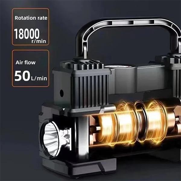 Avtomobil alışqanından çalışan porşenli kompressor, ağıllı rəqəmsal — Mallar, Bakı (4)