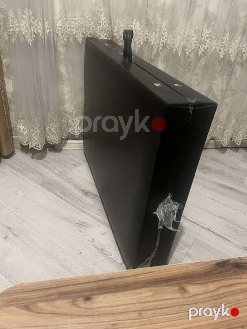 Portativ masaj/terapiya masası (2 bölməli, qatlanan) - Qatlanan — Salon mebeli, Xırdalan (3)