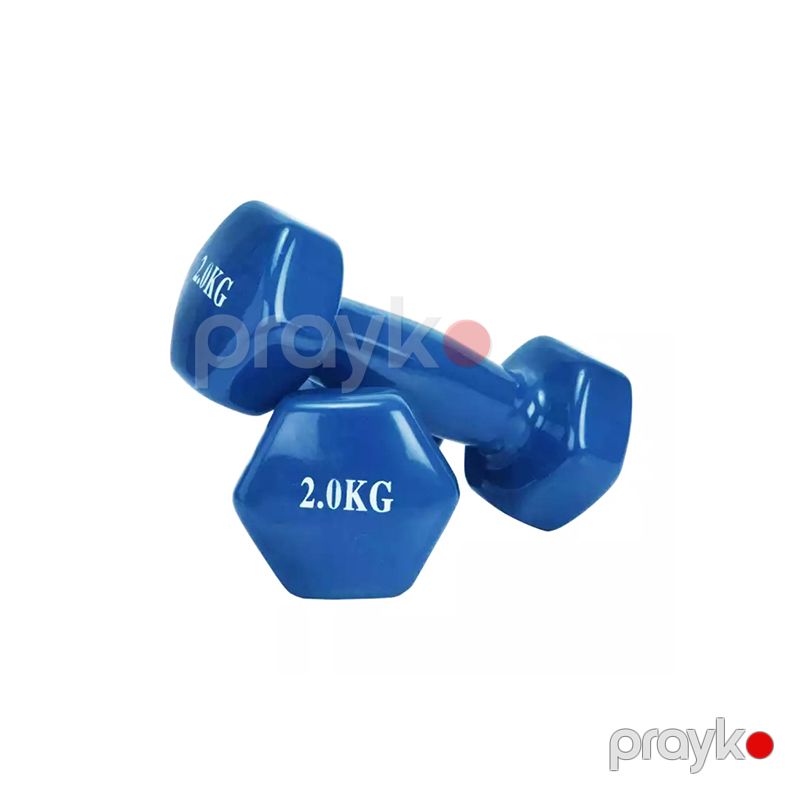 Sweat Kauçuk Örtüklü Qantel Dəsti 2x 3kq Toplam Ağırlıq 6kq — Fitness və simulyatorlar, Bakı (3)