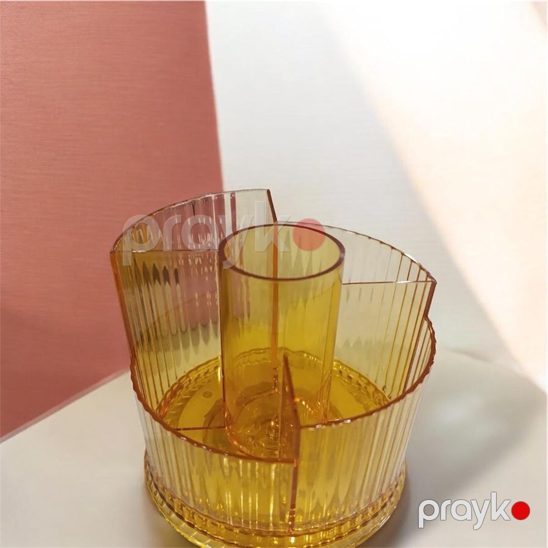 Kosmetik təşkilatçı Csmtcsbrzll, şəffaf, 4 bölmə — Mallar, Bakı (2)