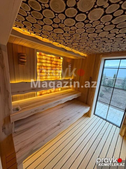 Sauna tikintisi və təmiri — Bakı