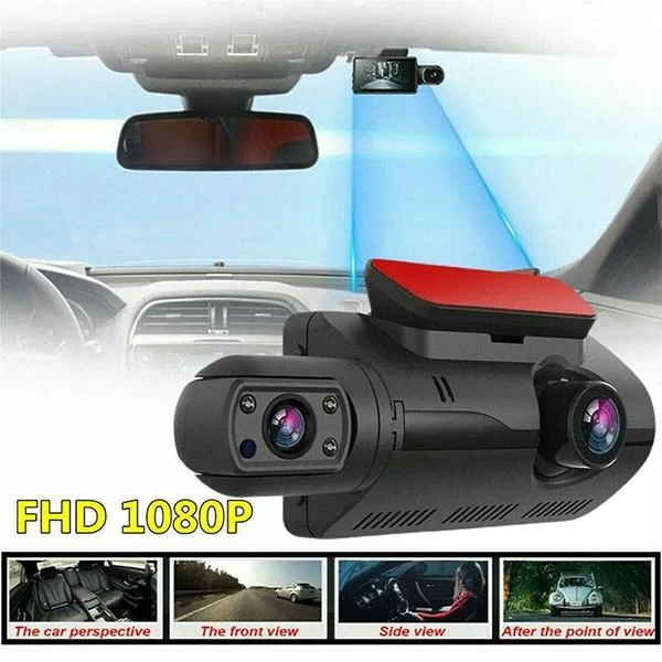 A68 Avtomobil BlackBOX DVR Dual Lens Full HD 1080 2 kameralı avtomobil videoregistratoru — Mallar, Bakı (2)