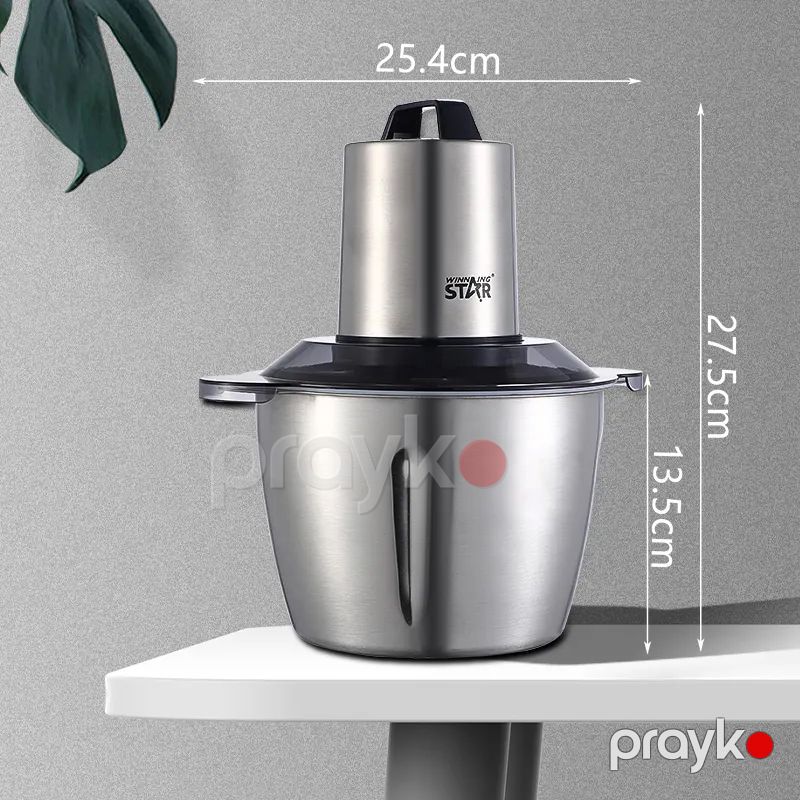 Wınnıng Star ST-5507 Elektrikli Çoxfunksiyalı Tərəvəz Doğrayıcı 3L — Blenderlər, xırdalayanlar və mikserlər, Bakı (6)
