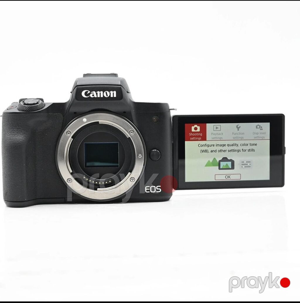 Canon EOS M50 gövdə (EF-M montaj) Sensor: 24.1 MP Aps-c Cmos — Fotoaparat, Xırdalan (2)