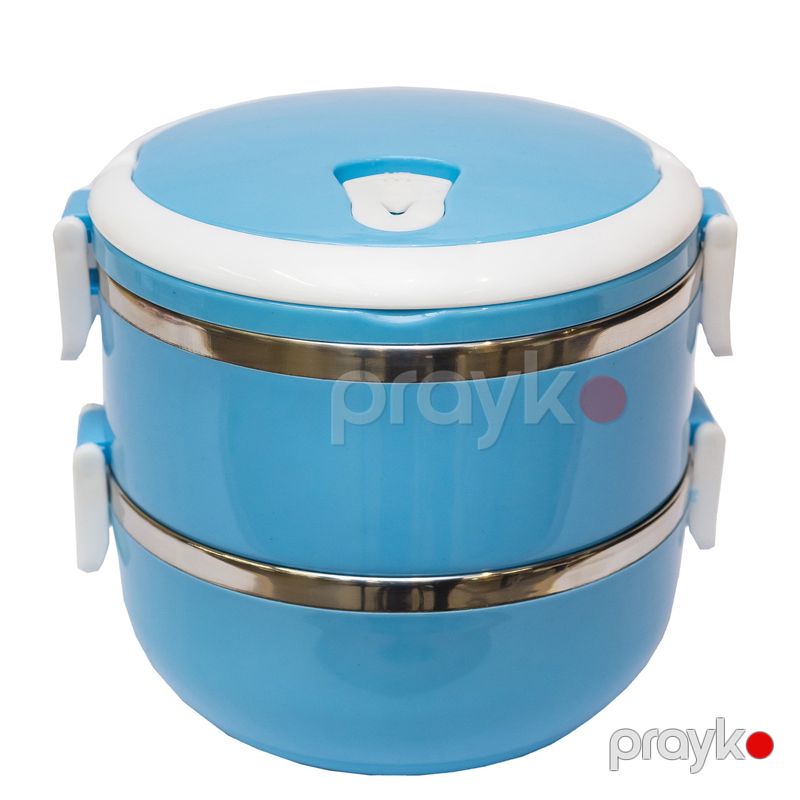 Launch Box HCL-2 Yemək Saxlama Qabı Paslanmaz Polad Material 2-li Set — Qablar və mətbəx əşyaları, Bakı (2)