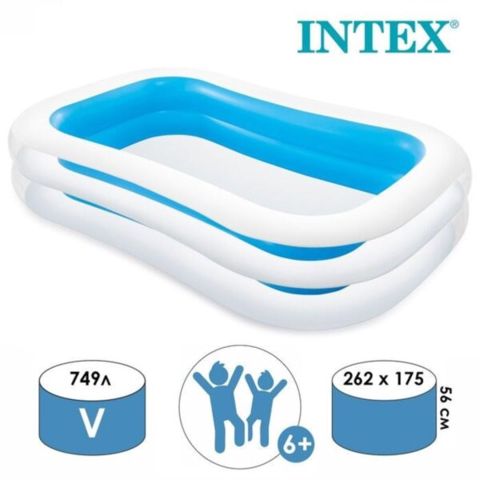 Ailəvi hovuz-vanna 262x175x56 sm intex 56483 Intex — Bakı