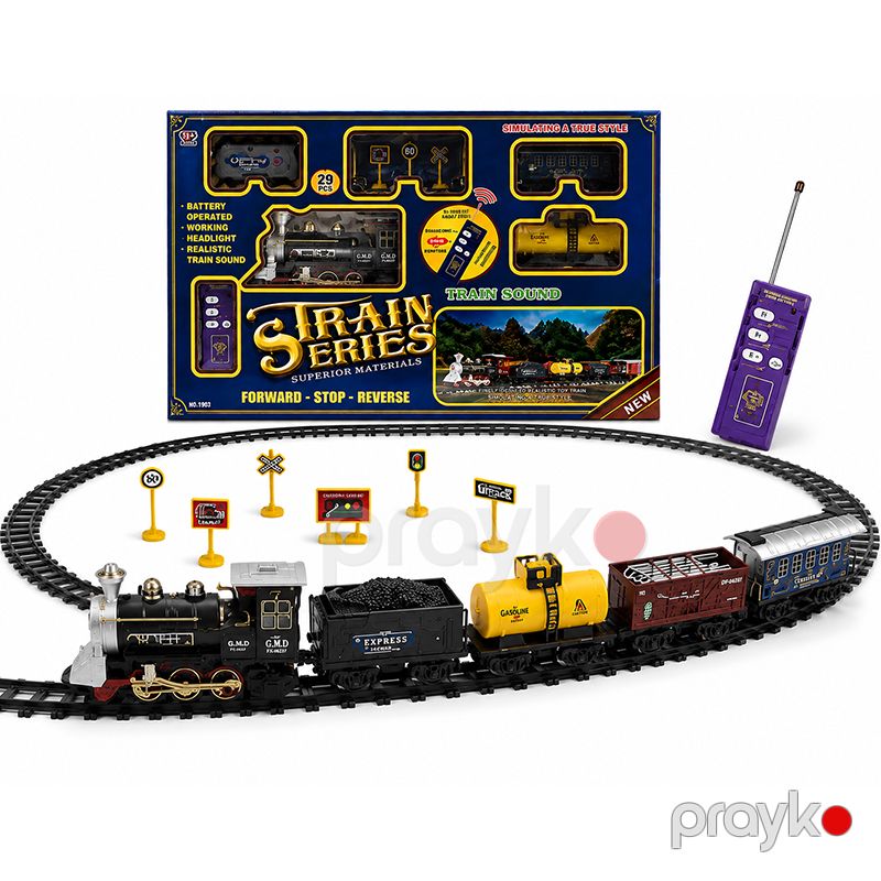 Train Series Uzaqdan İdarə Olunan Klassik Qatar Dəsti — Oyuncaqlar, Bakı (2)