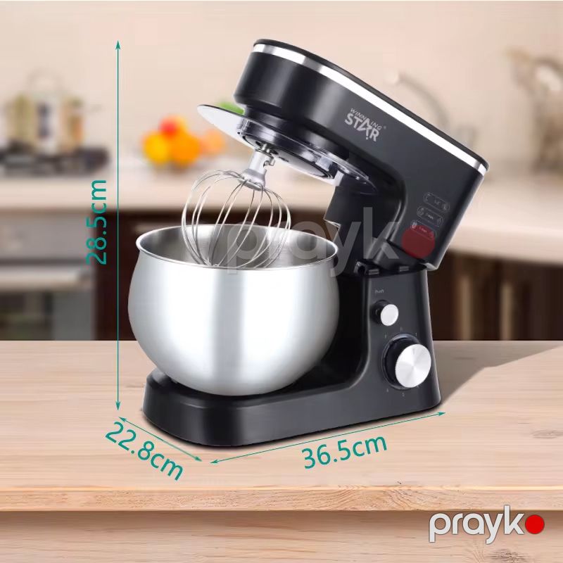 Winning Star ST-5301 Çoxfunksiyalı Portativ Qarışdırıcı Xəmir Qarışdırıcı Xəmir Yoğuran Mikser 1000W — Blenderlər, xırdalayanlar və mikserlər, Bakı (3)