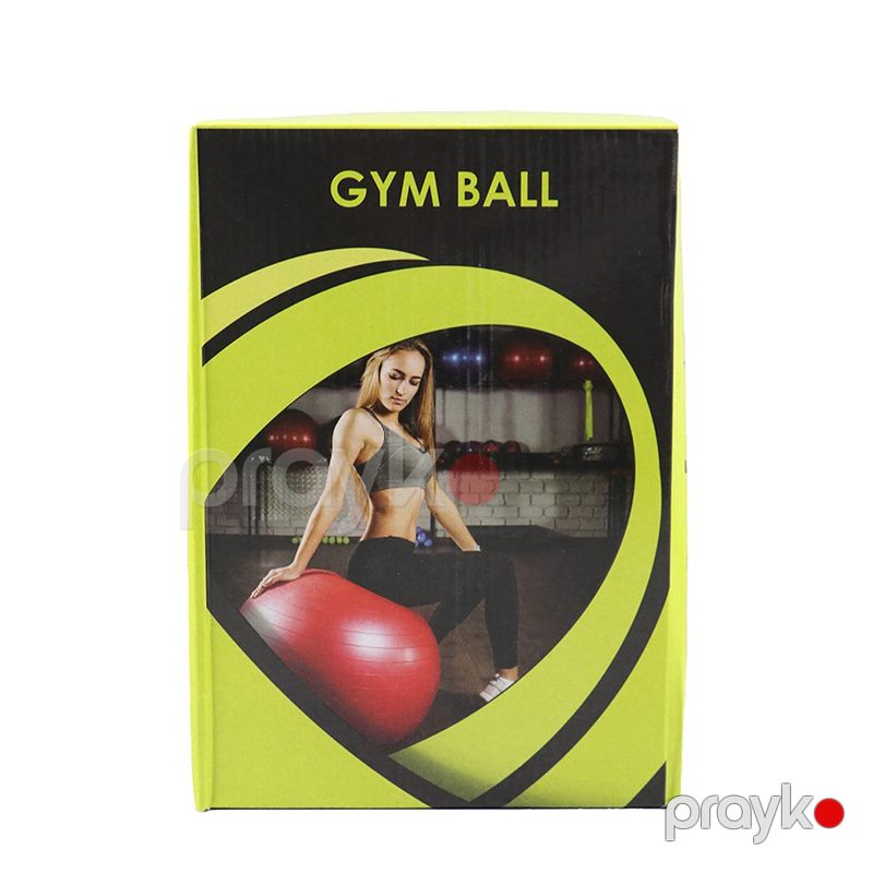 Partlamaya Qarşı Yoqa Topu Fitness Plates Topu Fitness Ball 75sm Yumşaq Gimnastika Topu Swissball Ball Pompası — Fitness və yoqa, Bakı (7)