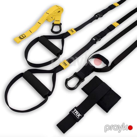 TRX Bədən Çəkisi Müqavimət Sistemi Bədən Məşqləri Asma Təlim Elastik Güc Bandı Yoga Fitness Bandı — Bakı