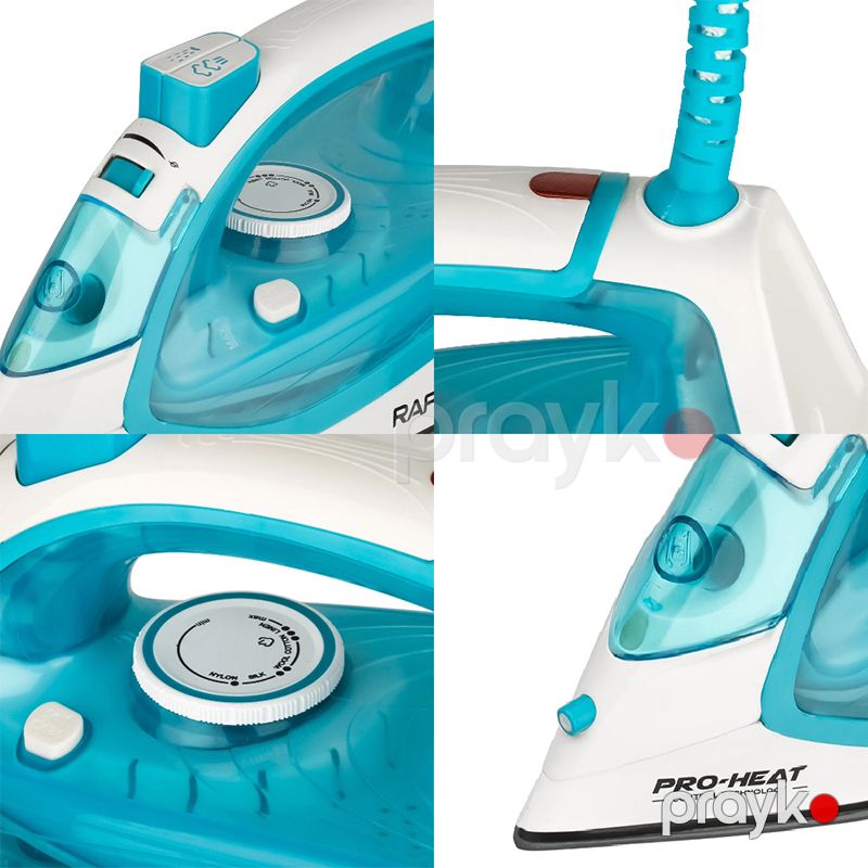 Yeni Professional RAF Buxarlı Ütüsü 2300 W Gücə Sahib Buxar Ütüsü Peşəkar 3 Buxar Özəllikli Buxar Ütüsü — Ev texnikası, Bakı (3)