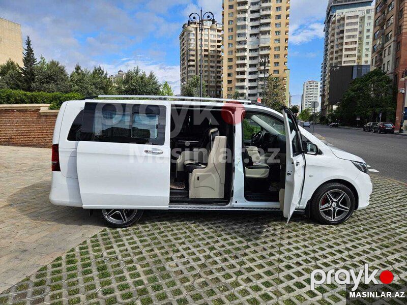 Mercedes v class, 2020 il — Minik avtomobili icarəsi, Bakı (3)
