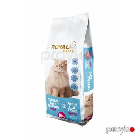 Quru pişik yemi Royal Elite Adult, balıqla, 1 kq, çəki ilə — Bakı