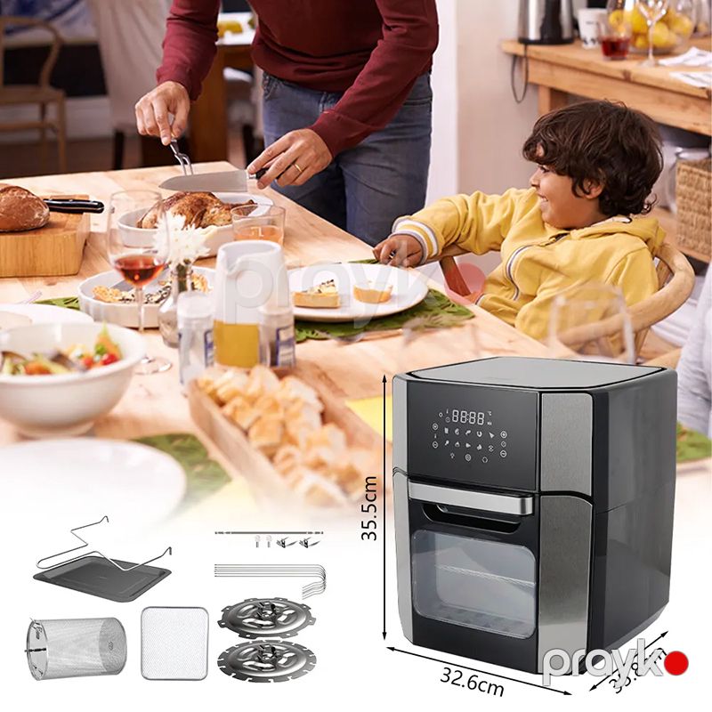 Star Elektrikli Hava Fritöz Soba Yağsız Fritöz 12L Hava Fritözləri ST-9686 — Digər mətbəx texnikası, Bakı (6)
