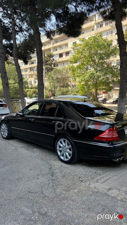 Mercedes S 350, 3.7 L, 2003 il, 490 000 km — Avtomobillər, Bakı (7)