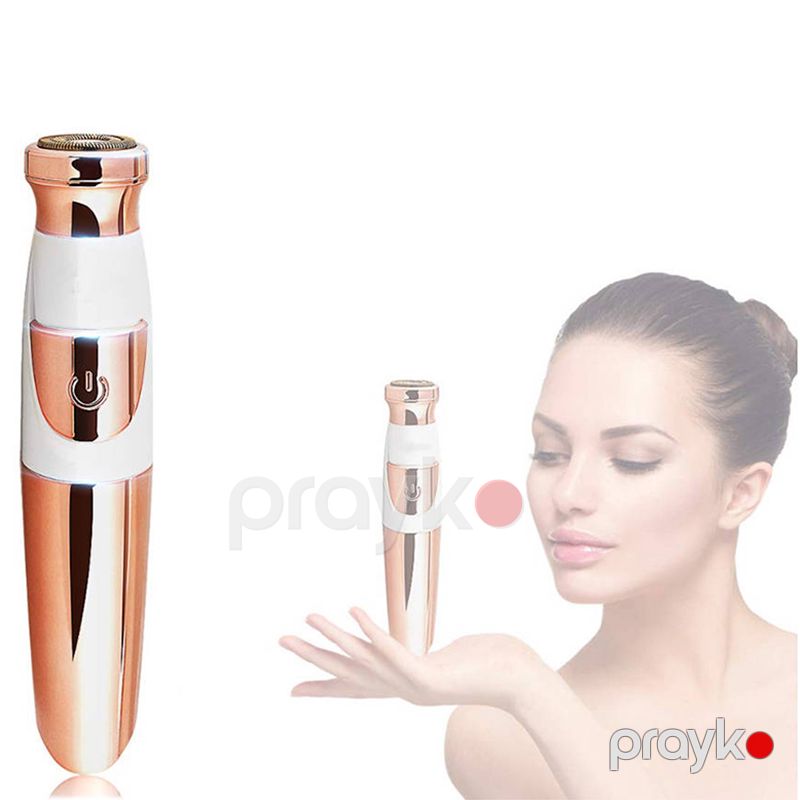 Üz Üçün Kiçik Ölçülü Gold Epilyator LED İşıqlı Elektrikli Facial Epilator Xanımlar Üçün Protativ Üz Tük Təmizləyicisi — Usturalar, trimmerler və epilyatorlar, Bakı (2)