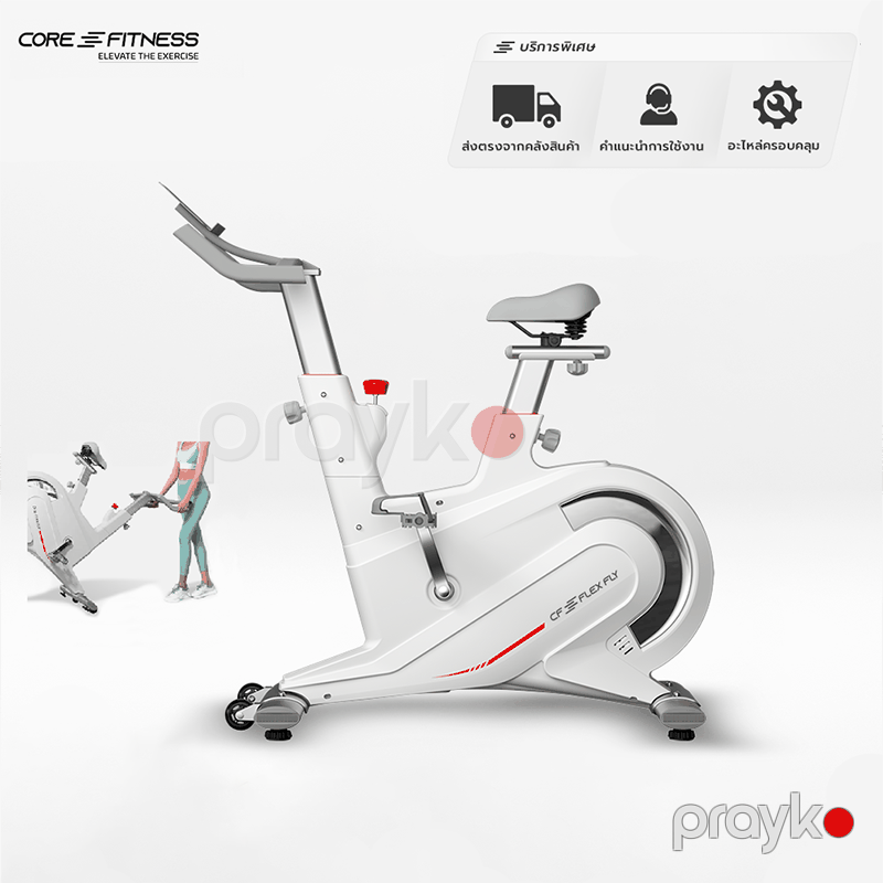 Flex FLY Spin Velosipedi Sürət Ölçən Ekranla Yeni Fitness Velo Trenajoru Səssiz Qapalı Fitness Velosiped 130kq — Fitness və simulyatorlar, Bakı (5)