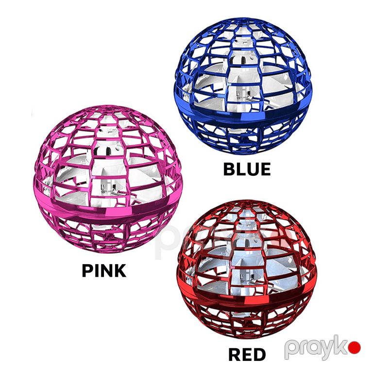 Flying Spinner Led İşıqlı Uçan Top Gyrosphere Bumerang Top Uşaq Üçün Oyuncaq Uçan Top — Oyuncaqlar, Bakı (6)