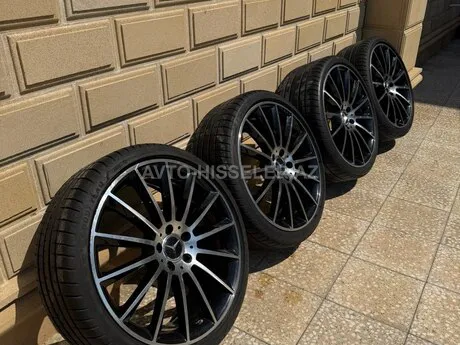 Mercedes təkərləri R20 — Колеса, шины, диски