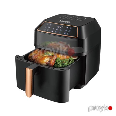 Sonifer SF-1030 Çoxfunksiyalı Sensorlu Ekranlı Elektrikli Qızardıcı 1700W Gücündə Airfryer Böyük Tutumlu 8L — Bakı