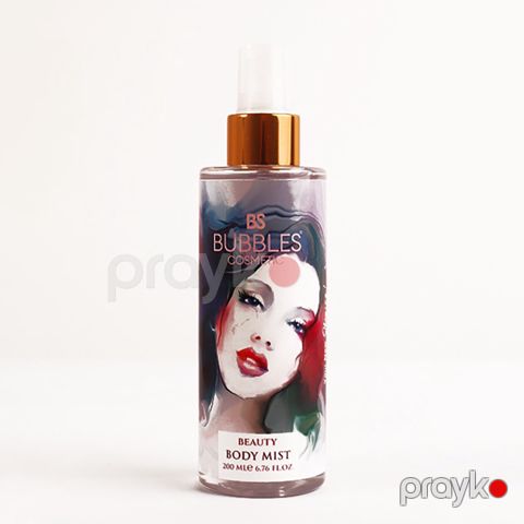 Bubbles Cosmetics BS15 Xanımlar Üçün Bədən spreyi Body Mıst Beauty 200ml Sprey — Bakı
