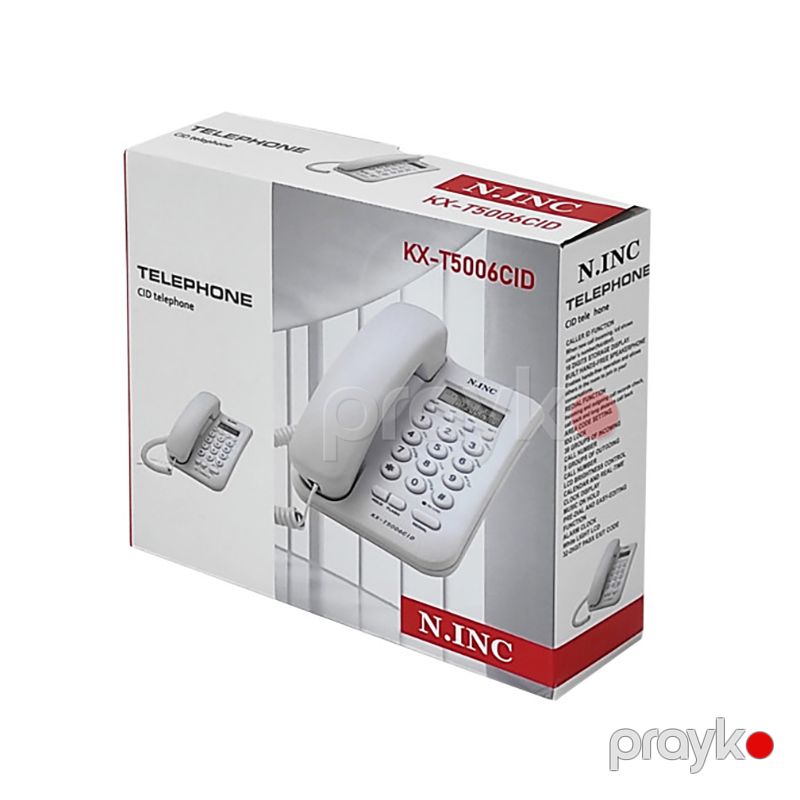 KX-T5006CID Divara Quraşdırıla Bilən Ev Ofis Telefonu Simli Ev Otel və OfisTelefonu — Telefonlar və qadjetlər, Bakı (7)