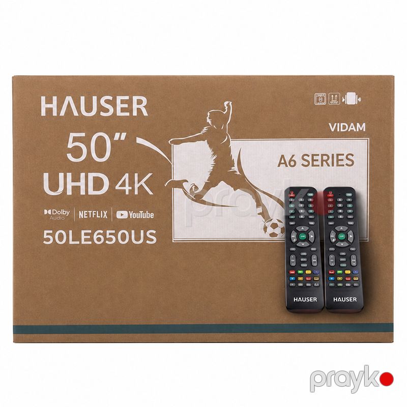 Hauser 50LE650US 50 düym UHD 4K Smart Televizor — Televizorlar, Bakı (3)