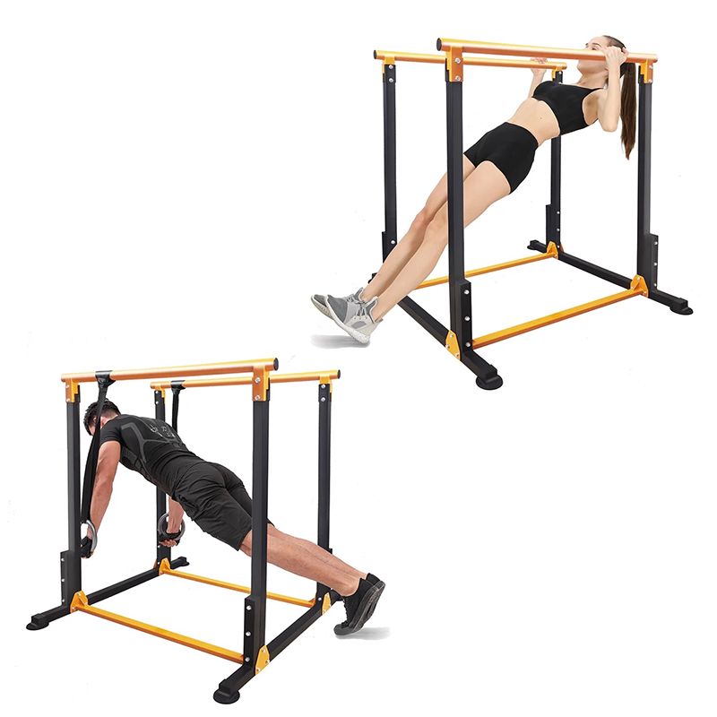 Çoxfunksiyalı Paralel Qollar Fitness Məşq Aləti Ağır Polad Çərçivəli Çoxistifadəli Polad Güc Təlim Aləti — Fitness və simulyatorlar, Bakı (4)