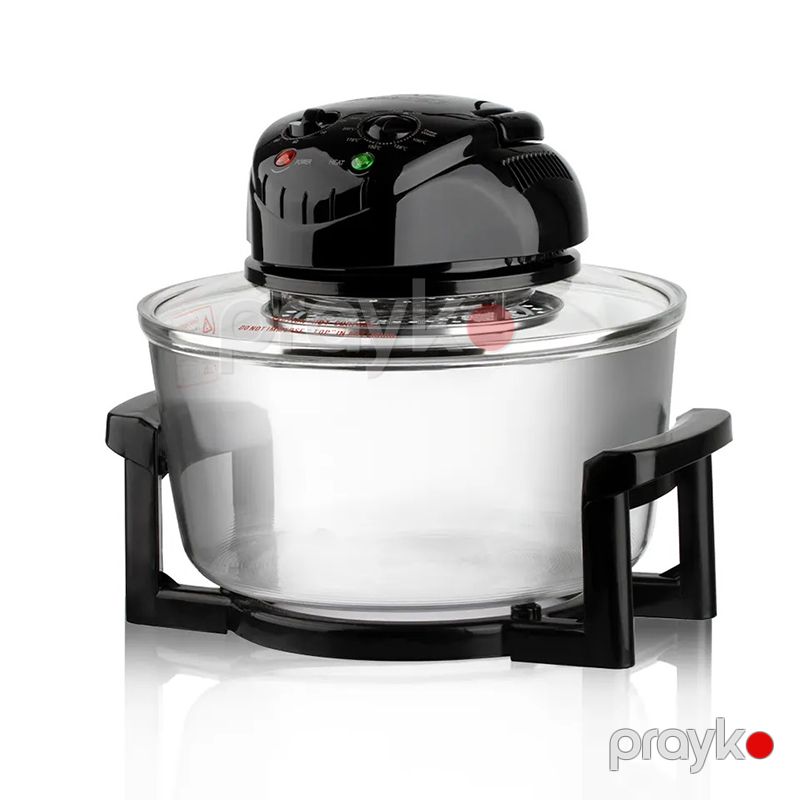 RAF R.5302 Şüşə Hava Fritözü LCD Ekran 3500W Gücündə Dayanıqlı Elektikli Qril Sobası 12L — Digər mətbəx texnikası, Bakı (5)