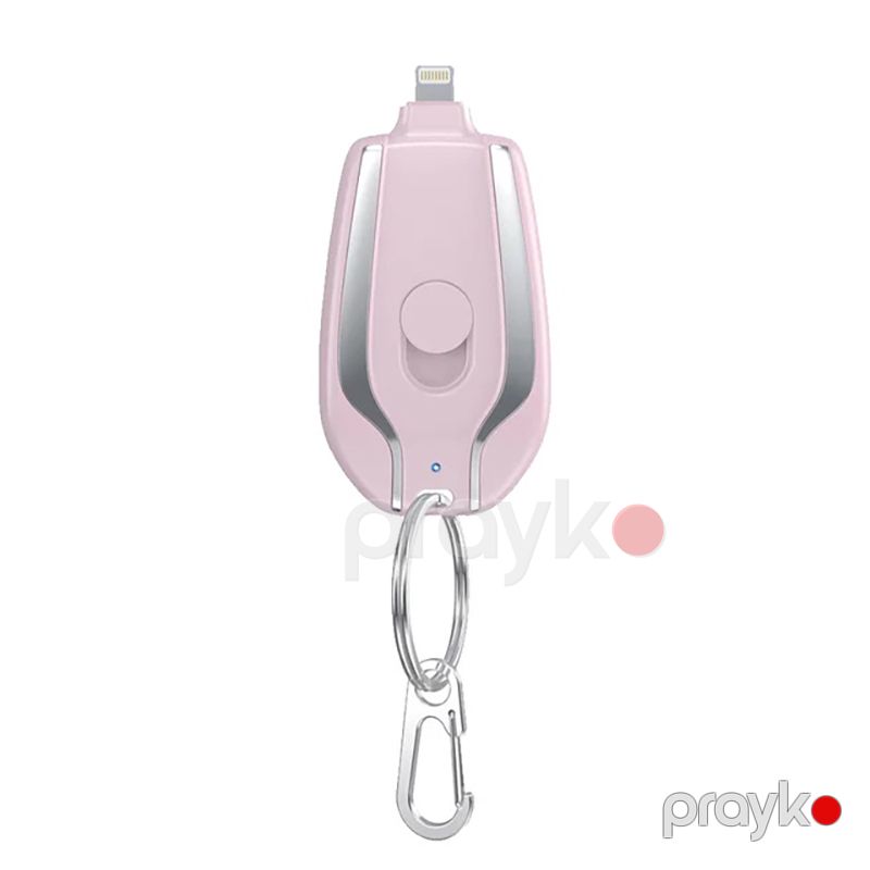 Sürətli Telefon Doldurma Cihazı IPhone Və Type-c Üçün Portativ LED Anahtarlık 1500mAh Usb-c Batareya Mobil Telefon Doldurma Cihazı — İdman, hobi, istirahət, Bakı (2)