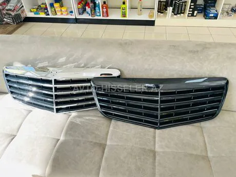 Mercedes E-class W211 2006-2009 radiator barmaqlığı — Bakı
