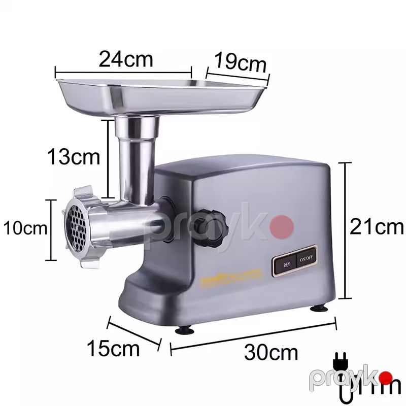 Sonifer SF-5015 Yüksək Keyfiyyətli Elektrikli Ətçəkən Maşın Yüksək Güclü 3000W — Digər mətbəx texnikası, Bakı (4)
