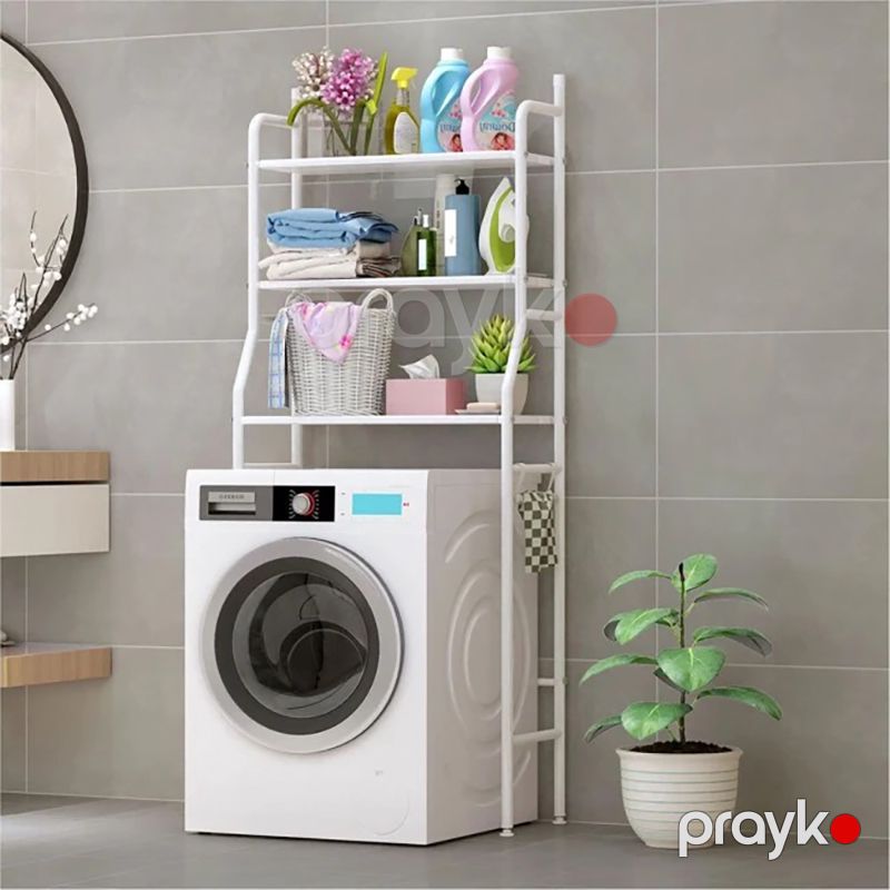Paltaryuyan Üçün Saxlama Rəfi Çoxfunksiyalı Hamam Vanna Otağı Rəfi 3 Hissəli Yerə qənaət edən Saxlama Rəfi — Mallar, Bakı (6)