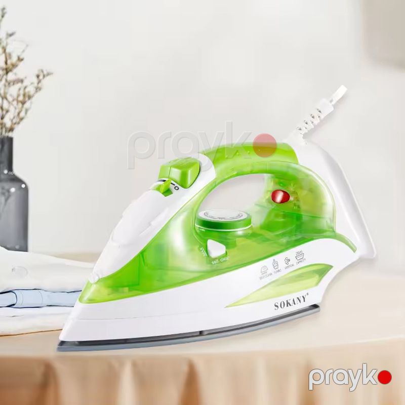 Sokany LX-288 Yüksək Keyfiyyətli Buxarlı Ütü Elektrikli 2400W Güclü Buxar Ütüsü — Ev texnikası, Bakı (3)