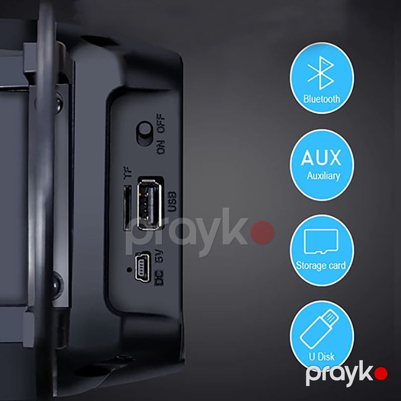 KTS Simsiz Portativ Dinamik KST-1182 Bluetooth Dəstəyi USB, Micro SD Və FM Radio 5Wt — Elektronika, Bakı (4)