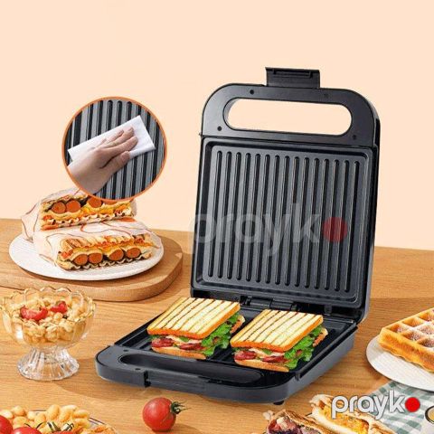 Sokany SK-BBQ-851 Çoxfunksiyalı Elektrikli Toster Sandviç Biftek İzgaralar Hazırlayıcı Toster 1400 W — Bakı